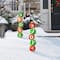 Glitzhome&#xAE; 42&#x22; Metal JOY Ornament Yard Stake/Wall D&#xE9;cor